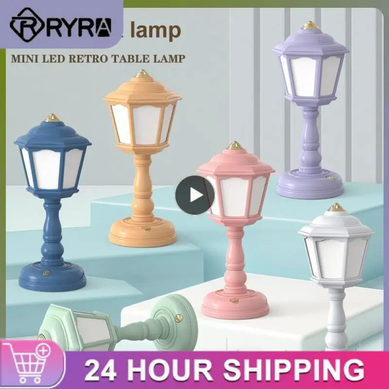 

5/8/10PCS For Bar Living Room Table Lamp Vintage Lamp Led Lamp Usb Charging Nordic Style Desk Lamp Baby Room Decoration
