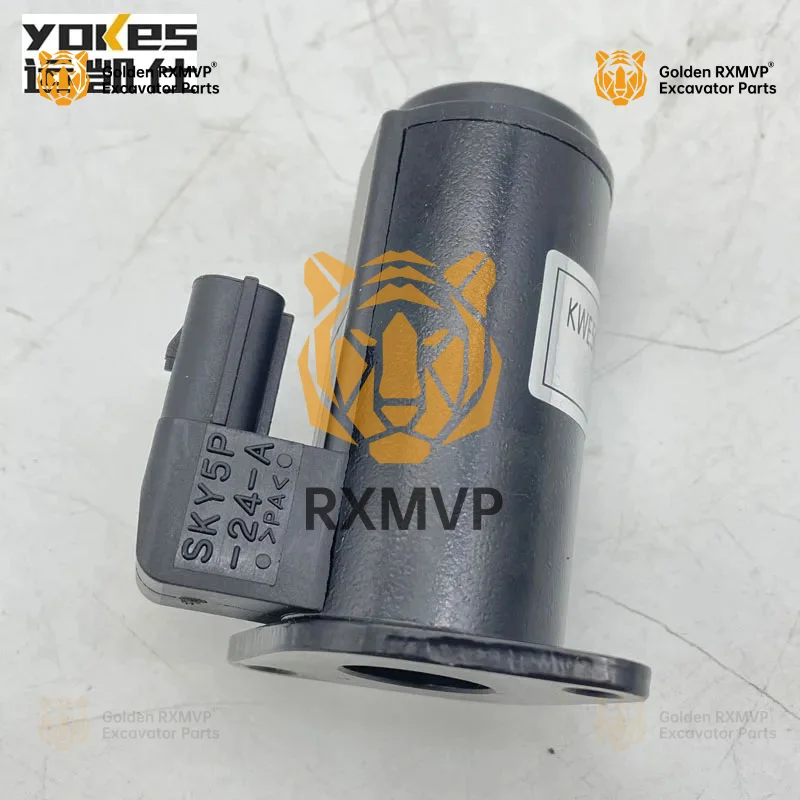 Для Sk200-8 Sk200-6e катушка электромагнитного клапана аксессуары для экскаваторов