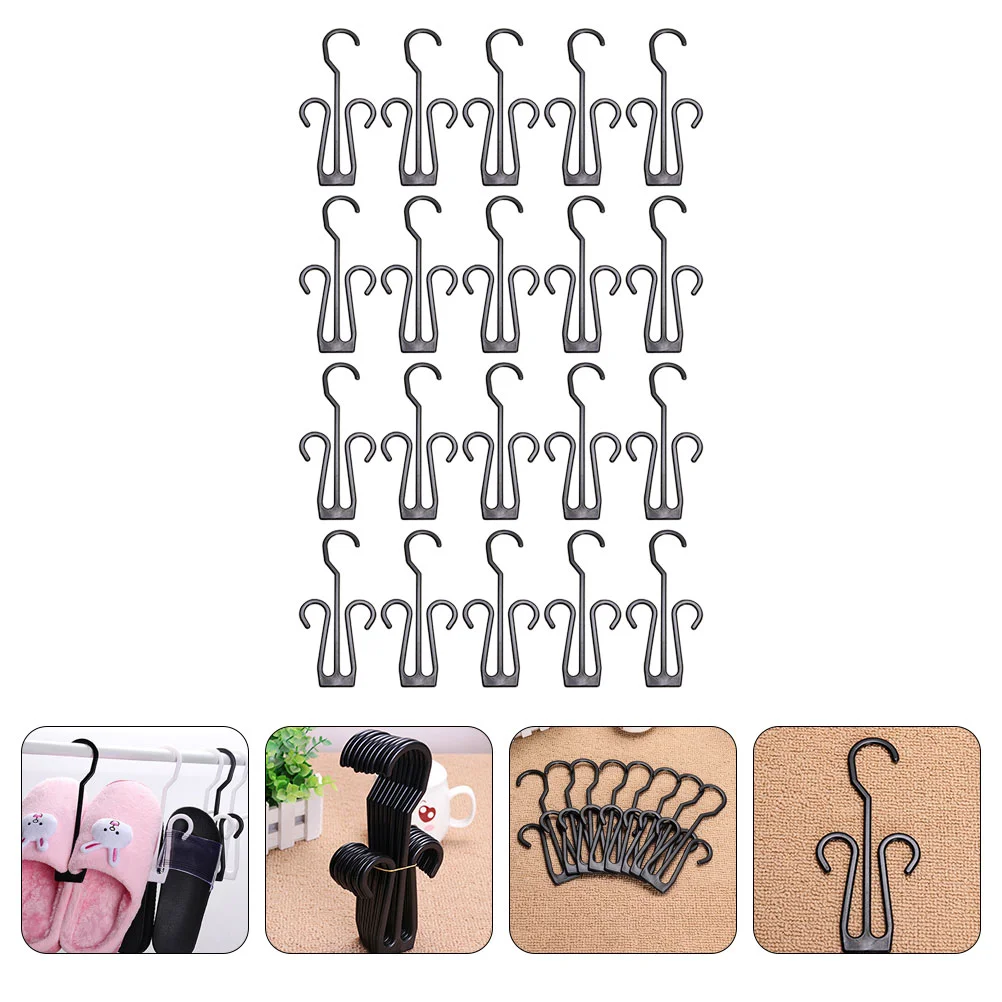 

Shoe Hanger Shoes Drying Rack Hooks Hanging Slipper Organizer Display Racks Show Short Hangersholder Shelf Storage Flipslippers