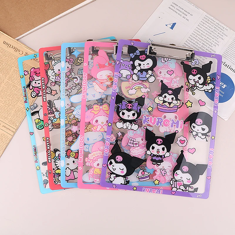 Настольная бумага для письма с зажимом Kuromi My Melody A4