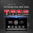 1024x600 2.5D HD Android 11 2 ГБ + 32 ГБ Автомобильный стерео радио мультимедиа видео плеер навигации GPS для HONDA CIVIC 2016 2017 2018-2020
