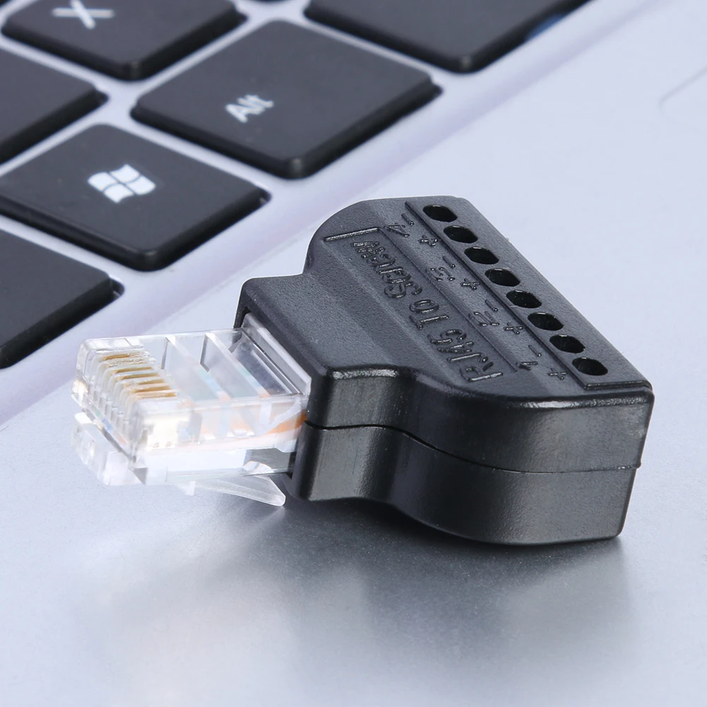 

Cable Tester Network Testing Tools Ethernet Network LAN Adapter Card Screw Connector Adapter for CCTV Digital DVR