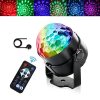 stage light disco ball magic effect lamp mini led voice activated ball usb crystal flash dj lights