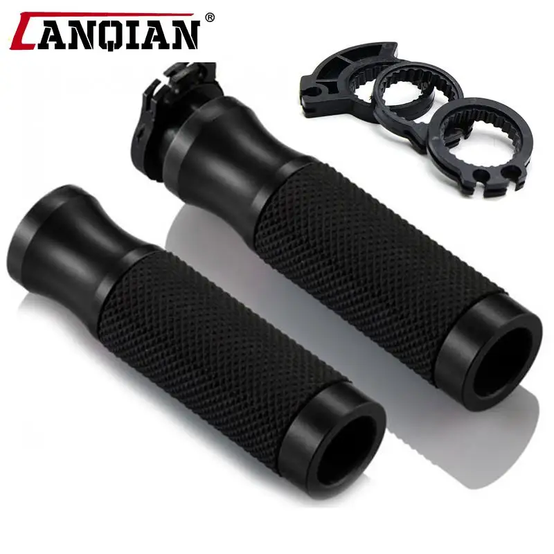 Купи Universal Motorcycle 22mm 7/8" Carbon Fiber Handle Bar Hand Grips Bar Ends For Suzuki Honda Yamaha kawasaki Benelli Ducati за 373 рублей в магазине AliExpress