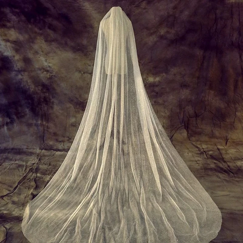 

Свадебная фата с гребнем цвета слоновой кости, свадебные аксессуары для невесты, свадебный аксессуар, свадебная велюровая Фата для невесты, оптовая продажа