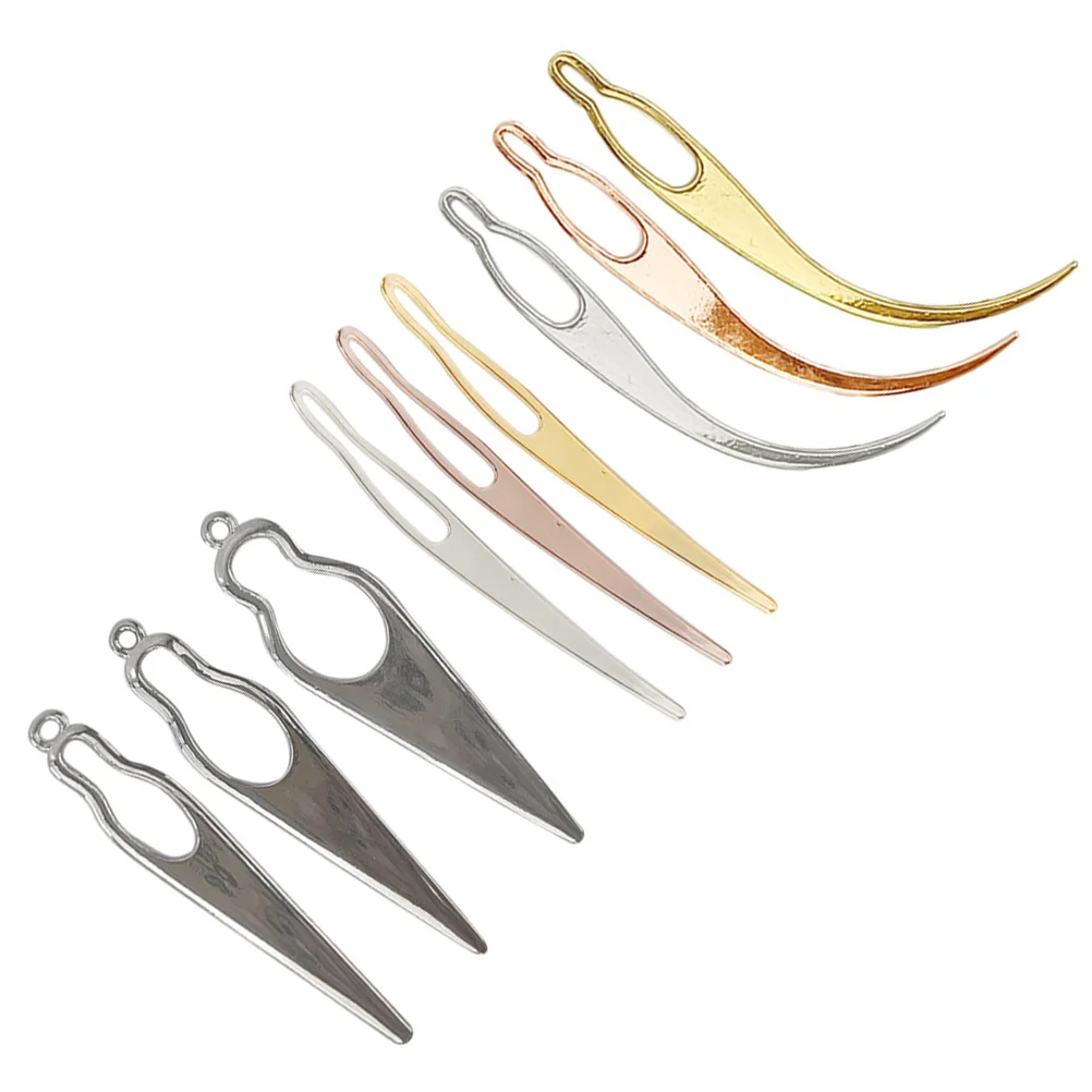 

9 Pcs Dreadlocks Hair Pins Tools Dreads Crochet Needle Locking Alloy Hooks