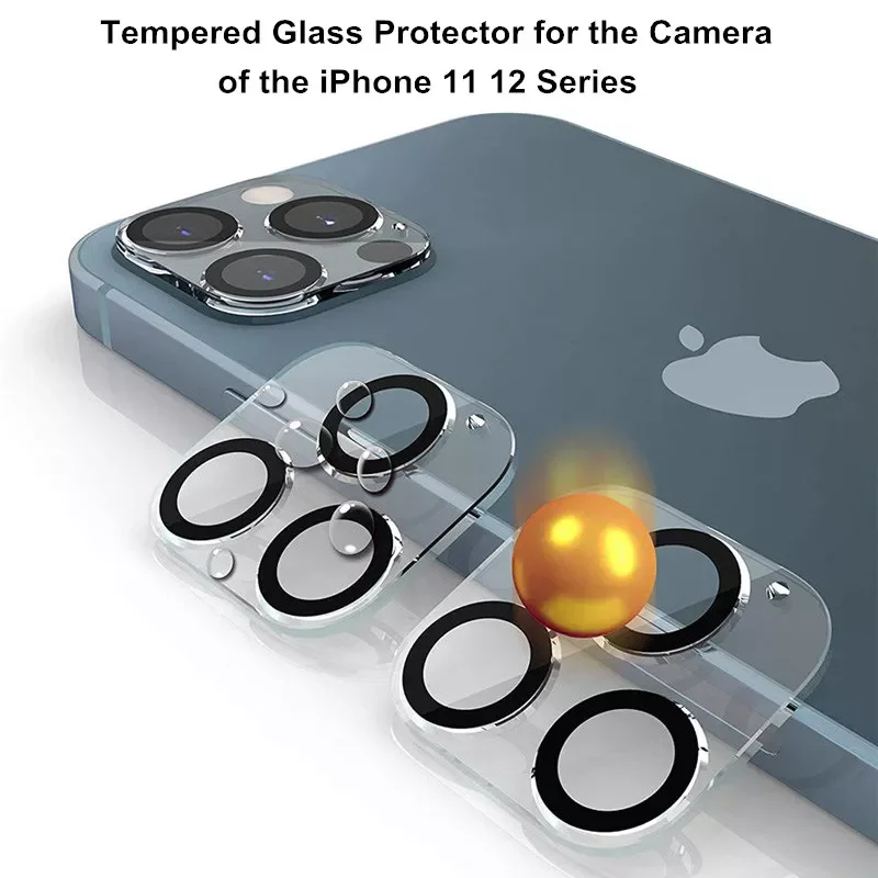 2PCS Camera Len Glass For iPhone 11 Pro 13 12 Pro Max Tempered Glass Screen Protector For iPhone 11Pro Max Protective Glass Film