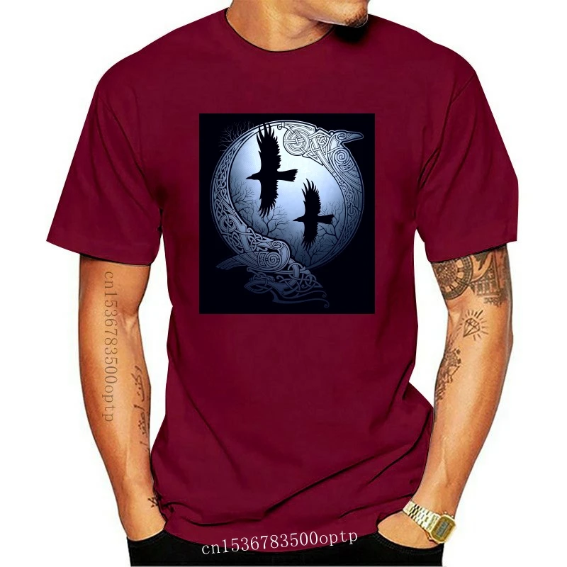 

Camiseta de la serie de TV vikingos, ropa deportiva informal de verano, Odín, Cuervo, Ragnar, Lodbrok, color blanco