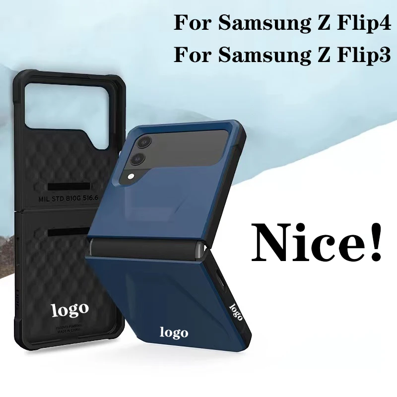 

CIVILIAN SERIES Case Fall prevention For Samsung Galaxy Z Flod Flod4 Flip4 Flip 4 3 Flip3 S22 Ultra S21 Matter Shockproof Cover