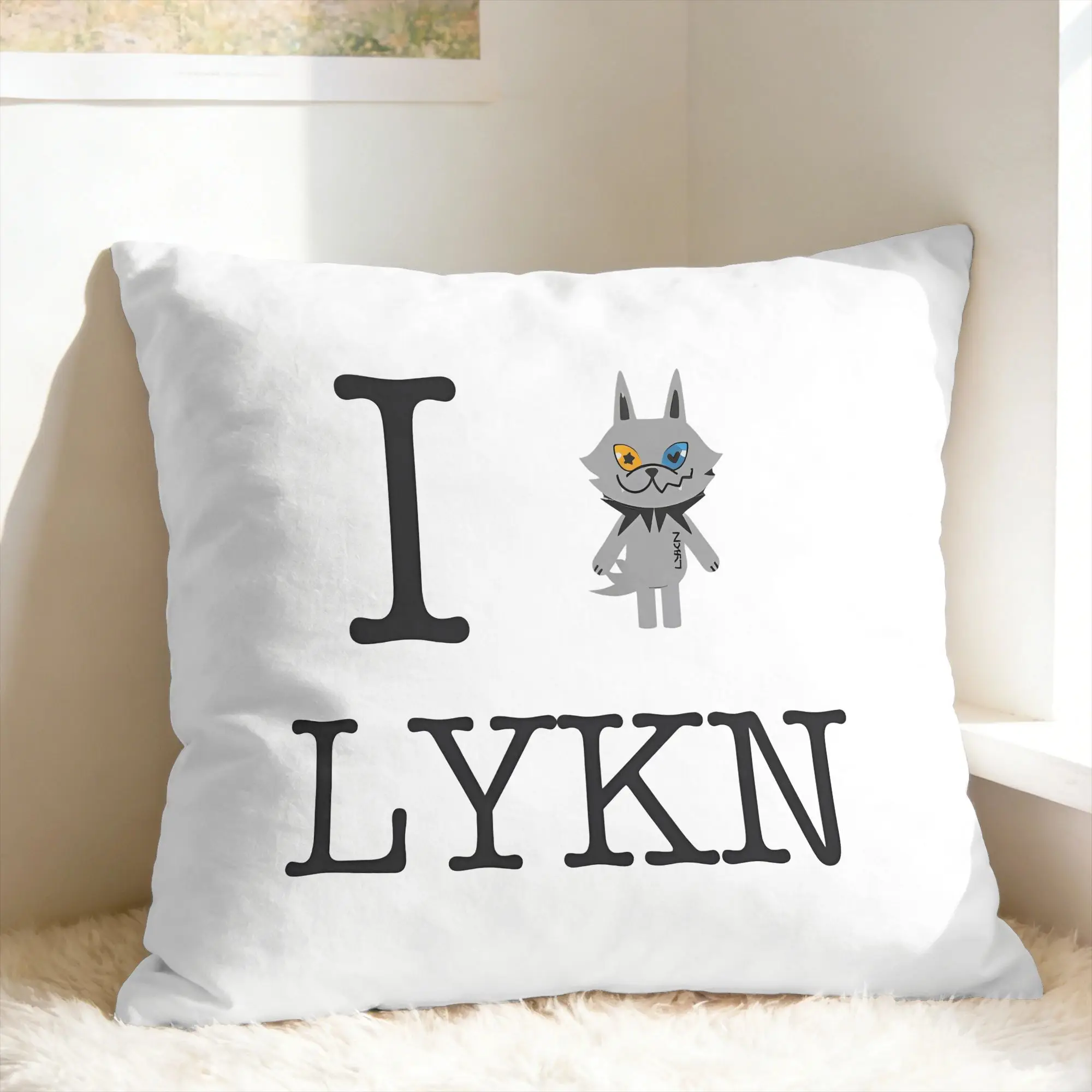 Фото Наволочка L-LYKN Group Lykyou, забавная наволочка для гостиной, дивана, мягкие наволочки, подарок №2