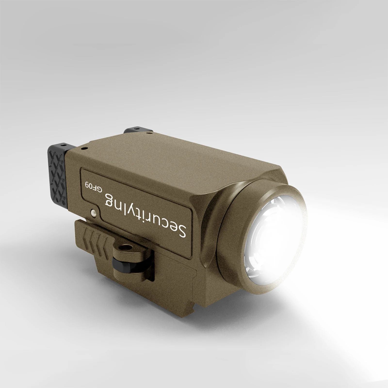 Перезаряжаемый мини-фонарик для направляющих MIL-STD-1913 с планкой Пикатинни