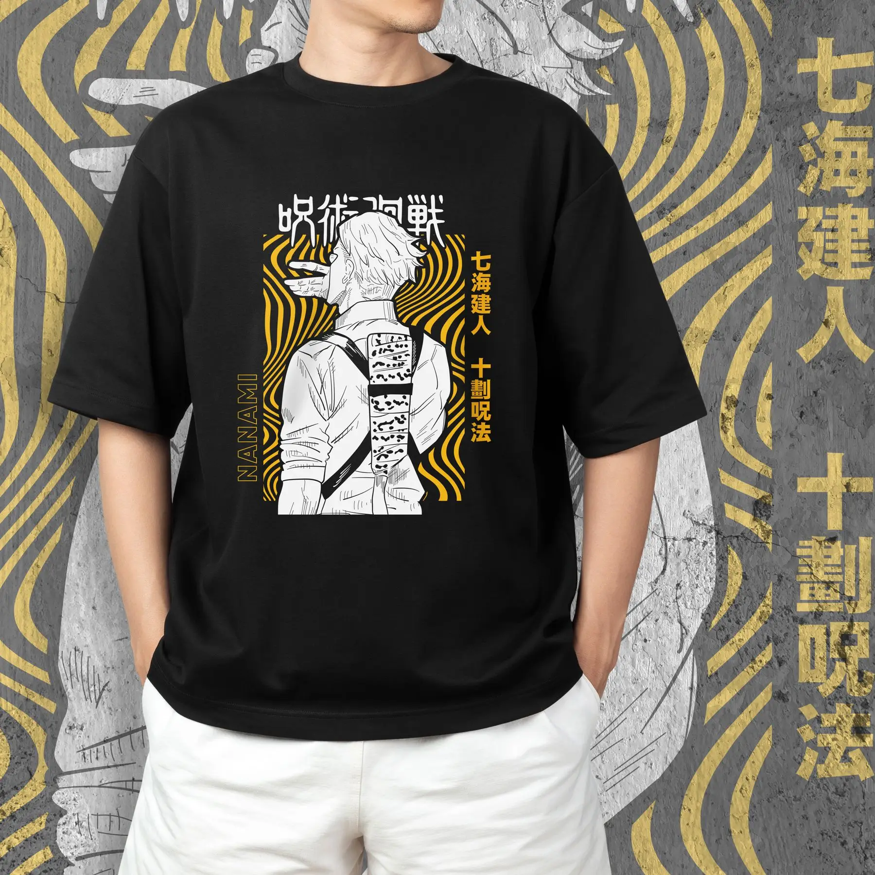 Футболка с принтом Magic Battle - Kento Nanami