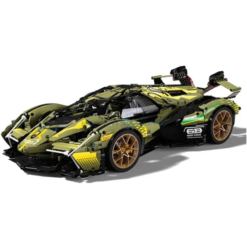 

Конструктор «Форсаж» для мальчиков и детей, 1:8 V12 Vision GT