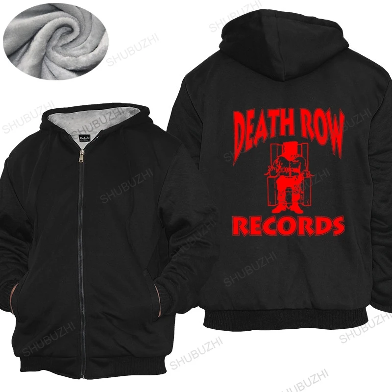 

Mens luxury cotton hoodies DEATH ROW RECORDS CUSTOM thick hoody unisex hoodie women Fleece hoody