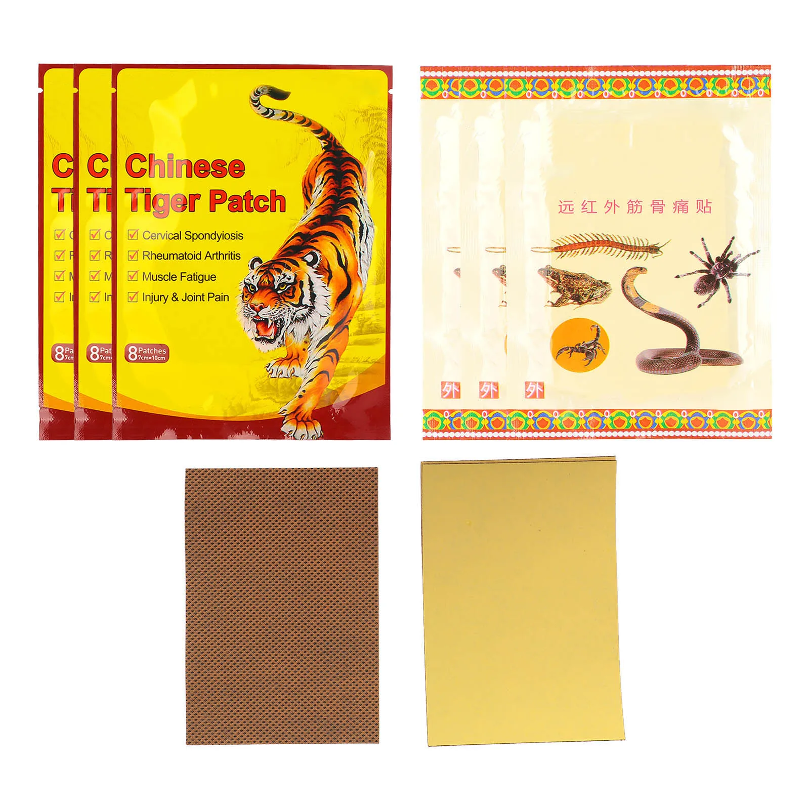 

48 Pcs Pain Relief Patches Far Infrared Arthritis Cervical Spondylosis Rheumatism Pain Relief Patch Adjuvant Treatment