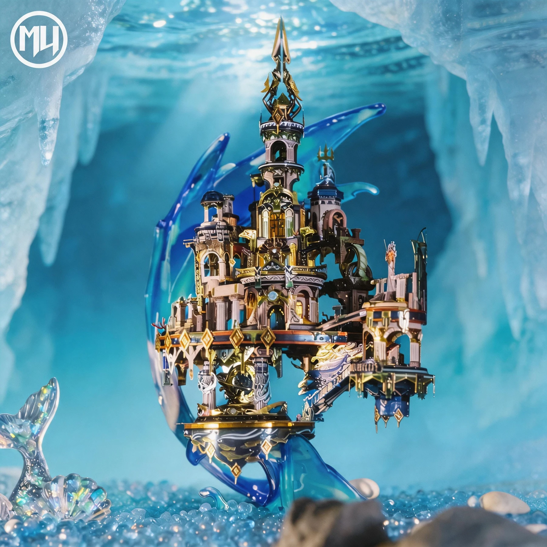 Фото ARTYIMO Atlantis 3D металлическая модель-головоломка для самостоятельной сборки, подарок на Рождество, Хэллоуин, день рождения, развивающая игрушка №4