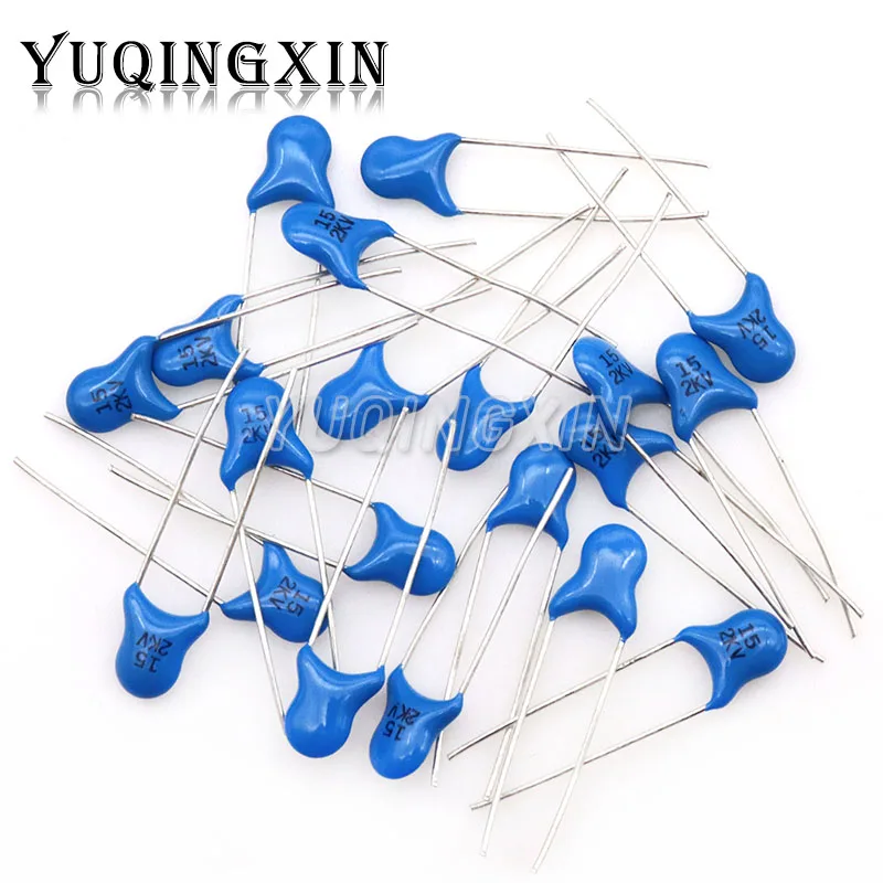 

20pcs High Voltage Ceramic Capacitor 2KV 15PF 22PF 100PF 120PF 150PF 220PF 330PF 470PF 680PF 1NF 1.5NF 2.2NF 3.3NF 4.7NF 10NF