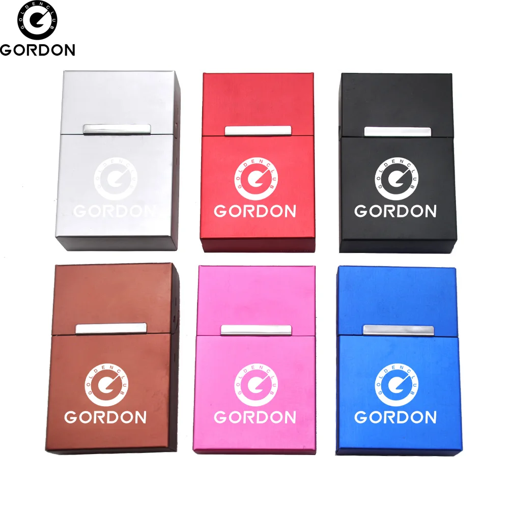 

GORDON Classic Aluminum Case Cover 22*60*93MM For Classic Cigarettes Case Holder Hard Metal Box Case Cover