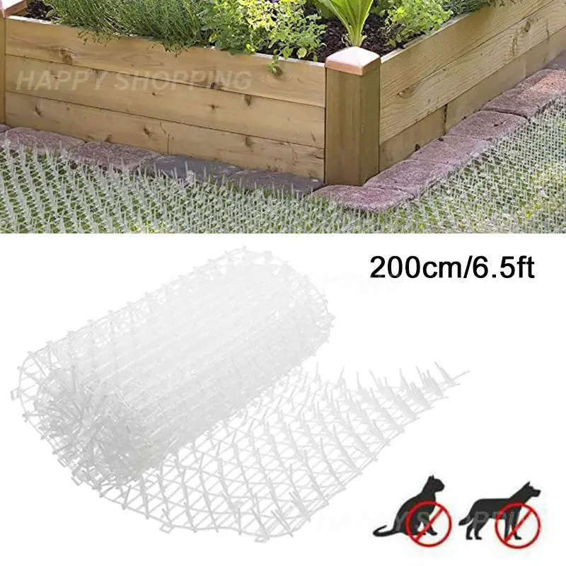 

2M Cat Scat Mats Repellent Mat Anti-Cat Garden Prickle Strips Safe Plastic Spike Thorn Keep Cat Dog Away Dig Garden Supplies