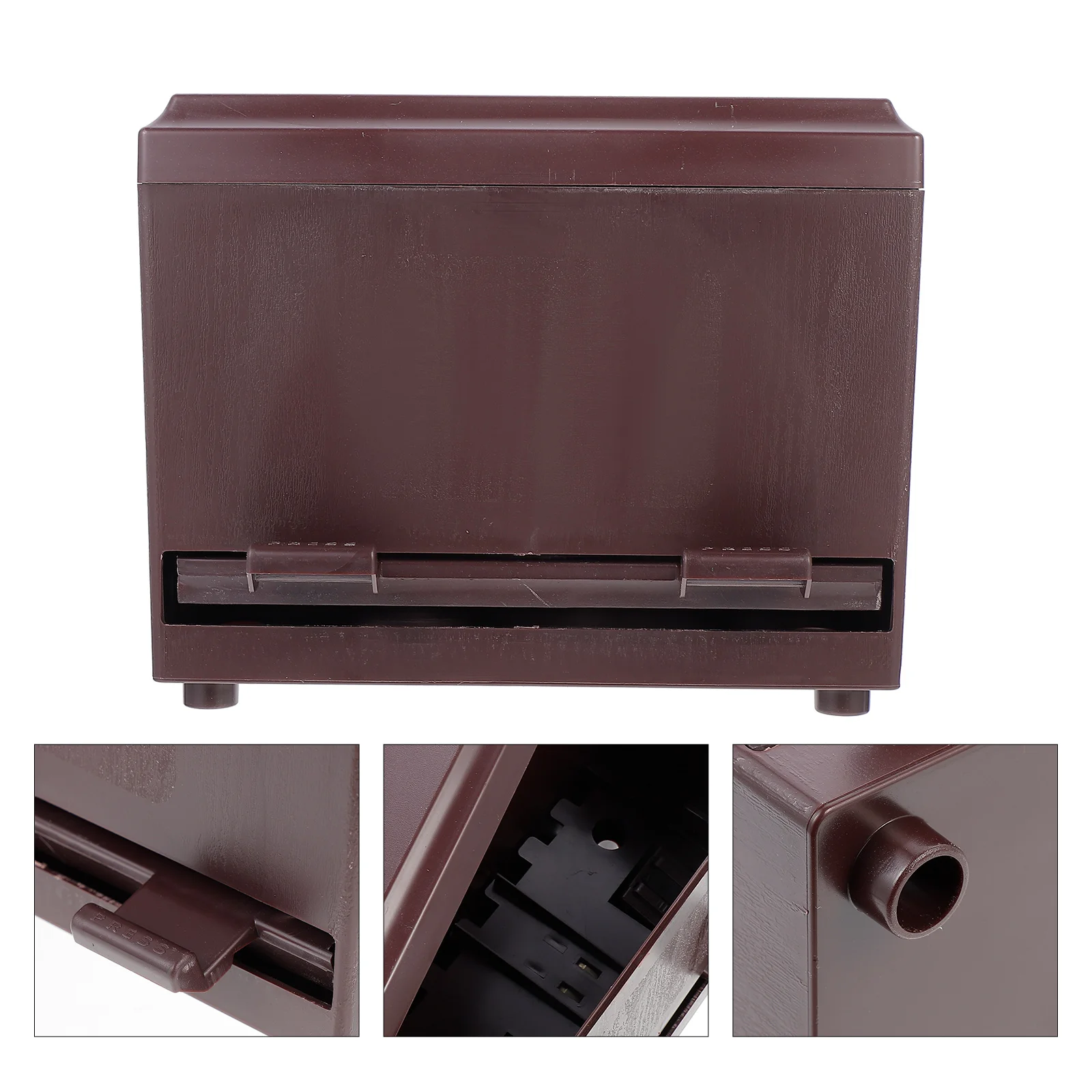 

Straw Dispenser Storage Container Holder Box Drinking Dispensers Strawscountertopcase Chopsticks Pipette Automatic Restaurant