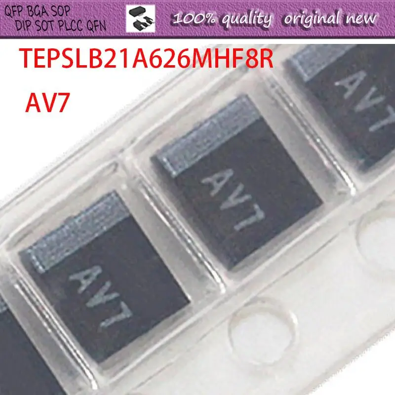 НОВЫЙ 20 шт./лот TEPSLB21A626MHF8R 62 мкФ NEL AV7 11 В B