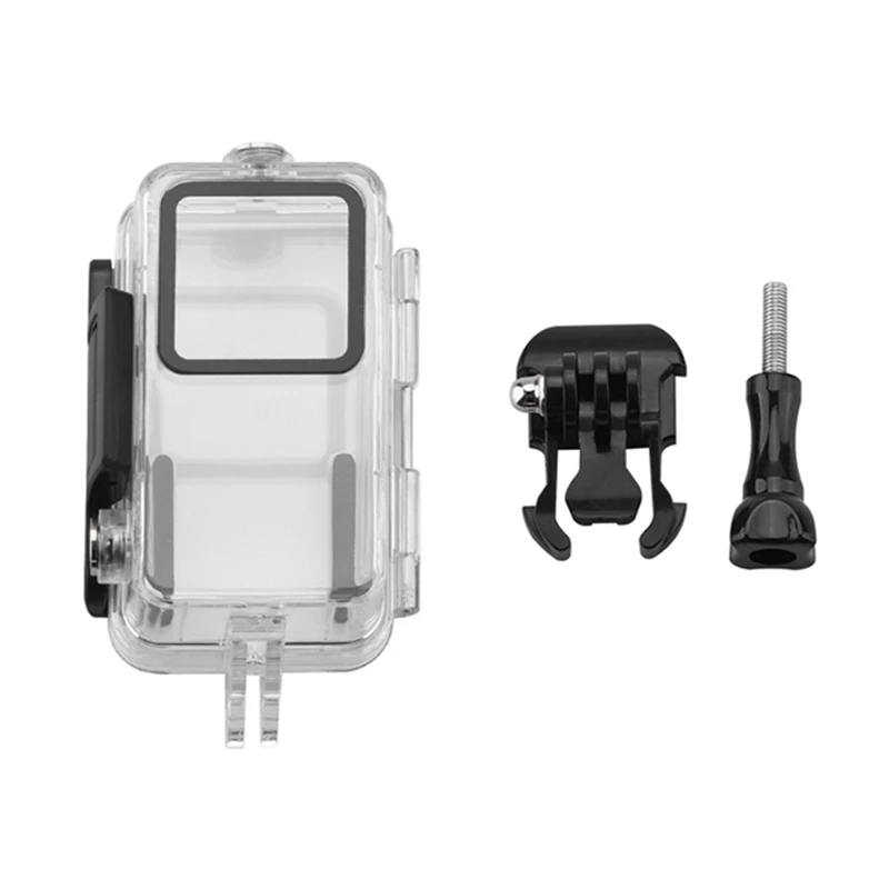 

Waterproof Housing Case For DJI Action 2 Protective Shell Underwater Dive Cover Filter For DJI Osmo Action 2 Accessories