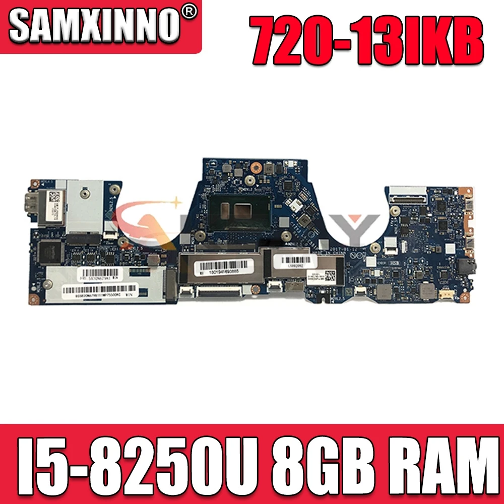 

Материнская плата для ноутбука Lenovo YOGA 720-13IKB 81C3, ЦПУ, ФЗУ 8 ГБ, FRU 5B20Q10907 DDR4 CIZY3