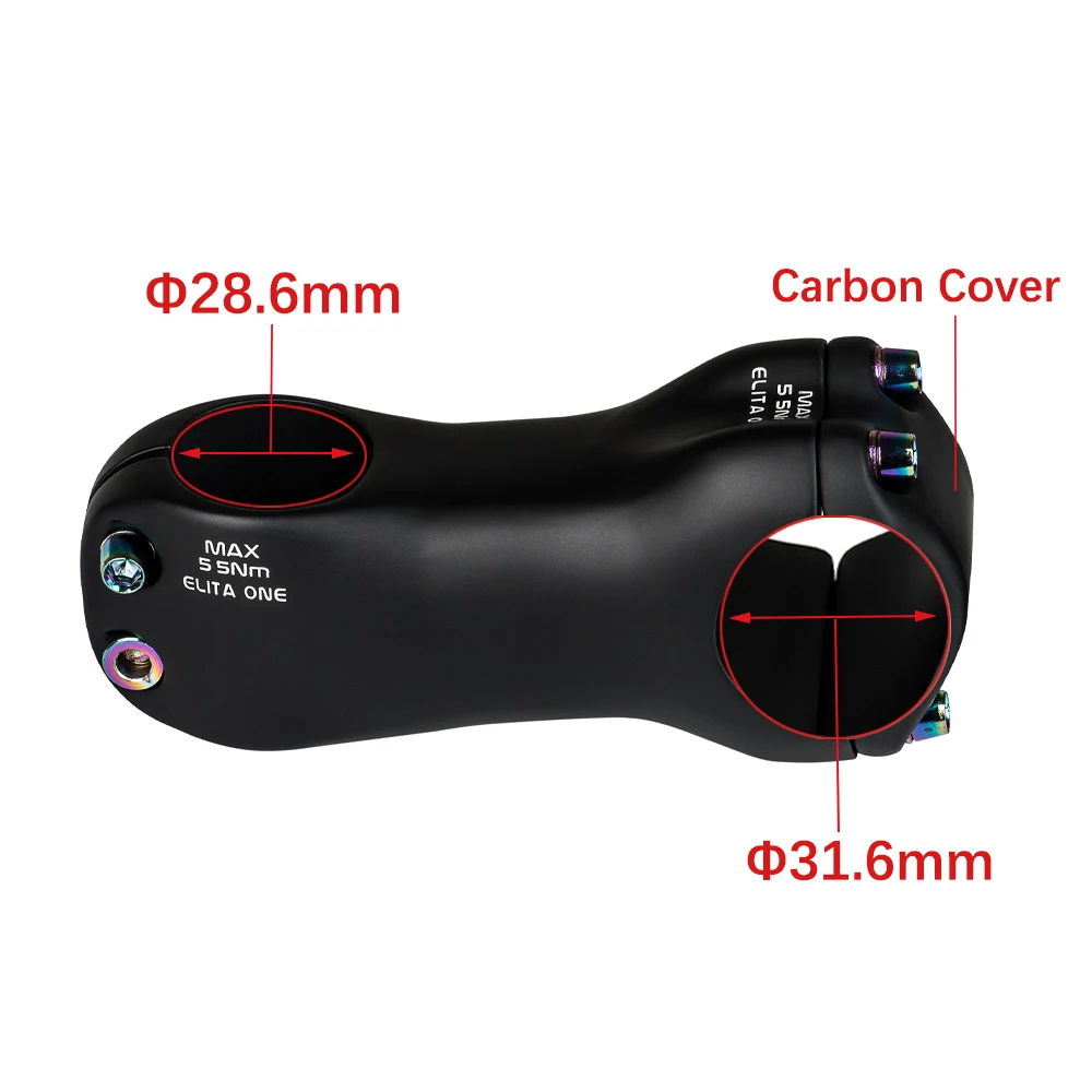 Стержень карбонового велосипеда T1000 6/17 градусов 31 8 мм 70/80/90/100/110/120