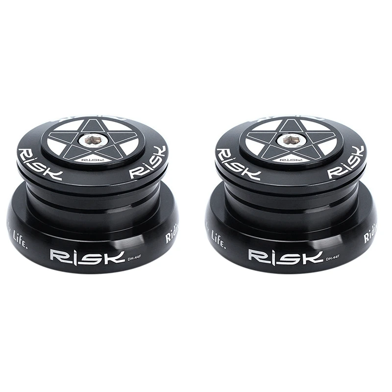 

2X RISK Dual-Use Bicycle External Cup Headset For 44Mm Straight Head With 28.6Mm Straight Fork Or 1.5 Taper Pipe Fork