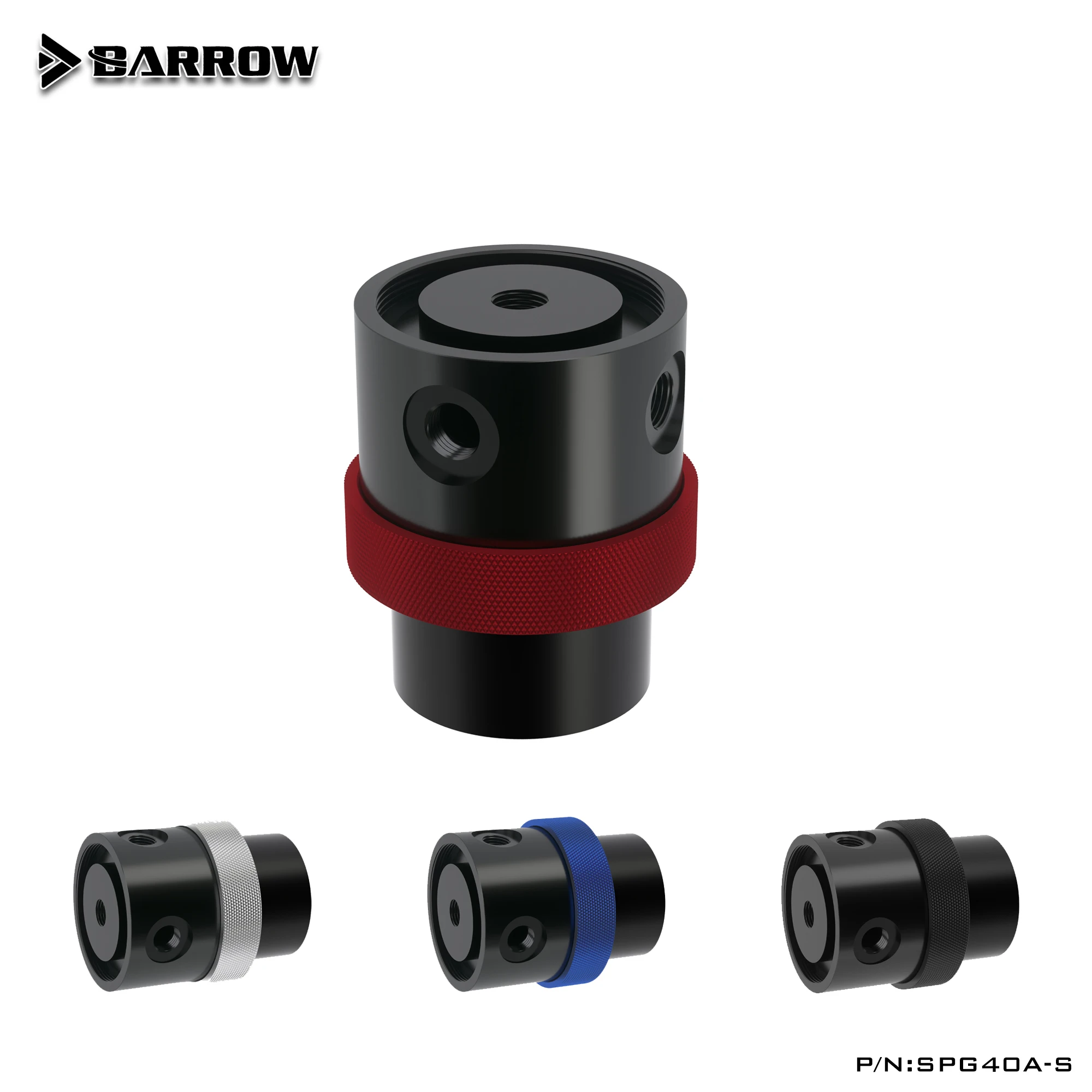 Barrow D5 PWM насос 18 Вт, жидкое охлаждение 12 В, двигатель насоса, максимальный расход 4800 об/мин, л, для охлаждения воды компьютера