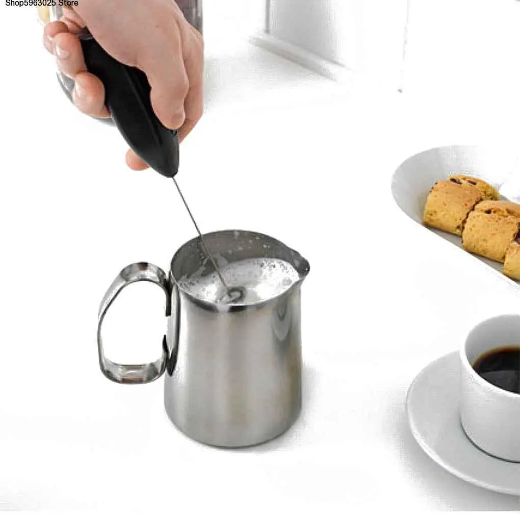 

Hot Drinks Milk Coffee Frother Foamer Whisk Mixer Stirrer Electric Mini Egg Beater Kitchen accessories