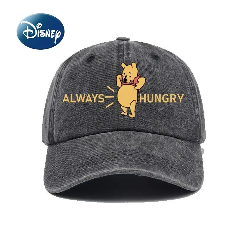 

Disney Winnie The Pooh New Hat Luxury Brand Fashion Men's and Women's Baseball Cap Cartoon Cute Outdoor Leisure Sunshade Hat