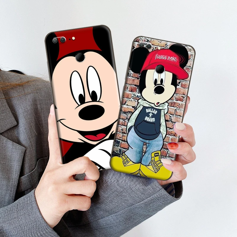 

Disney Mickey Mouse Logo For Huawei Honor 9 V9 9X 9A 9S Pro Lite Soft Silicon Back Phone Cover Protective Black Tpu Case Soft