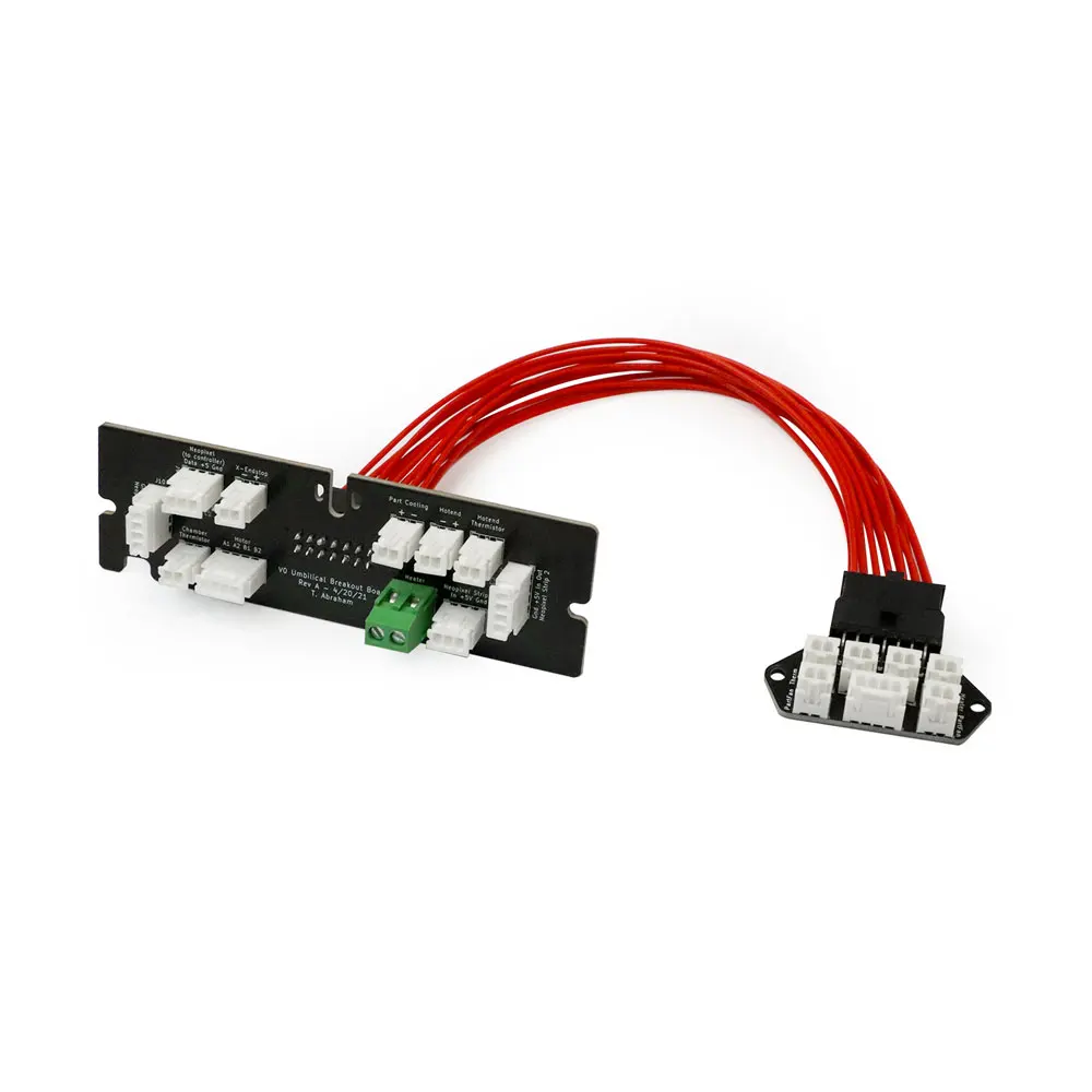 

Hot End PCB Adapter Board Kit 3D Printer Frame Adapter Board with 23CM Long Cable Self-R olling Tube 3D Printer Accessories