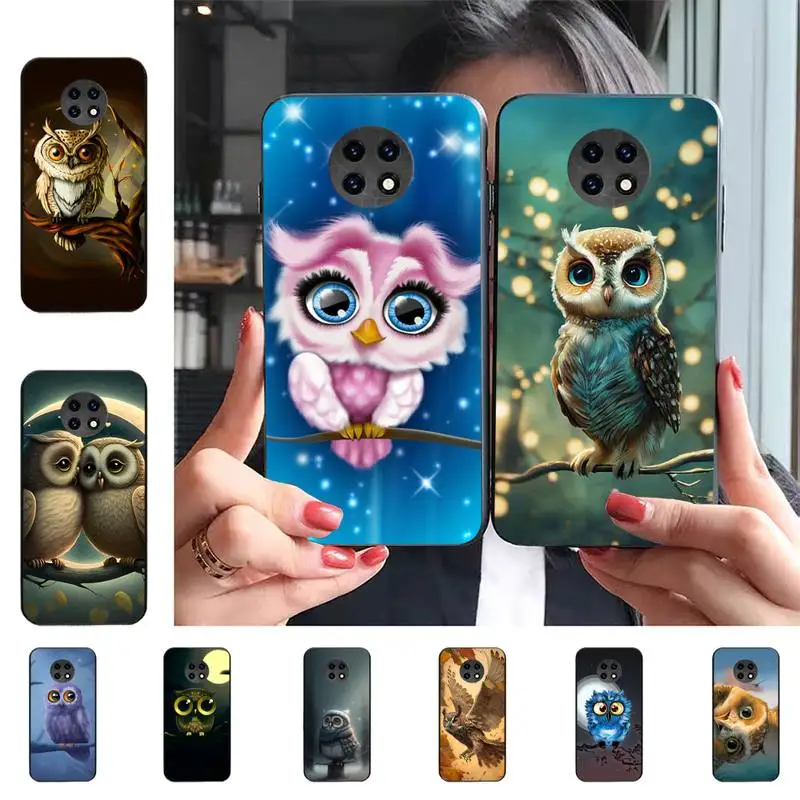 

Animal Cartoon Owl Phone Case For Redmi 9 5 S2 K30pro Silicone Fundas for Redmi 8 7 7A note 5 5A Capa