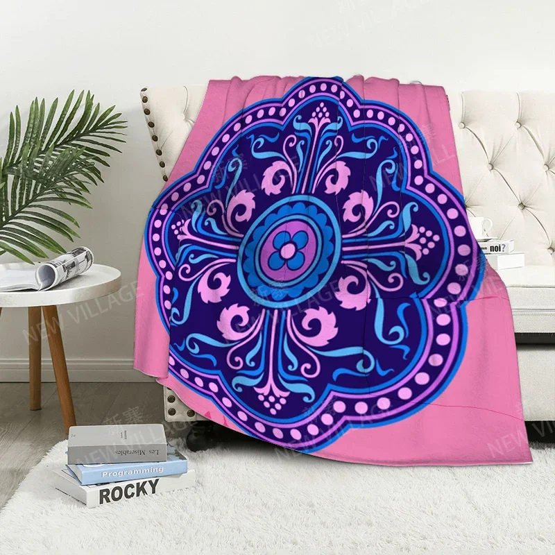 Теплое плед одеяло флис