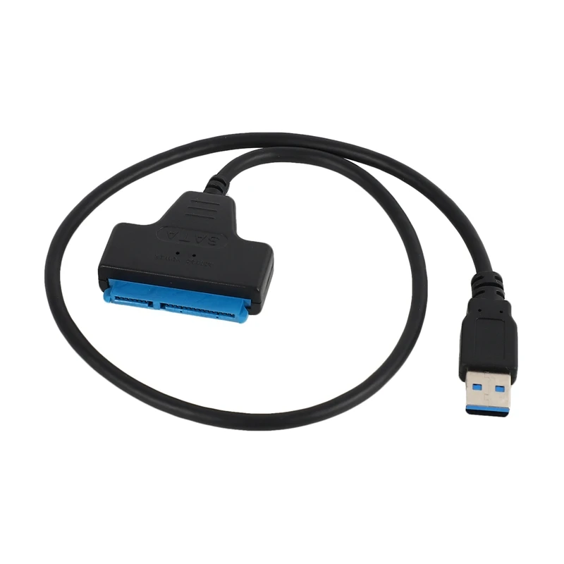 

USB 3.0 To SATA III Adapter For 2.5In SDD HDD Hard Drives SATA III To USB 3.0 External Converter And Cable, Support UASP Portabl