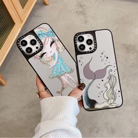 bandai princess vanity mirror cartoon phone cases for iphone 13 12 11 pro max xr xs max 8 x 7 se lady girl tpu soft cover gift