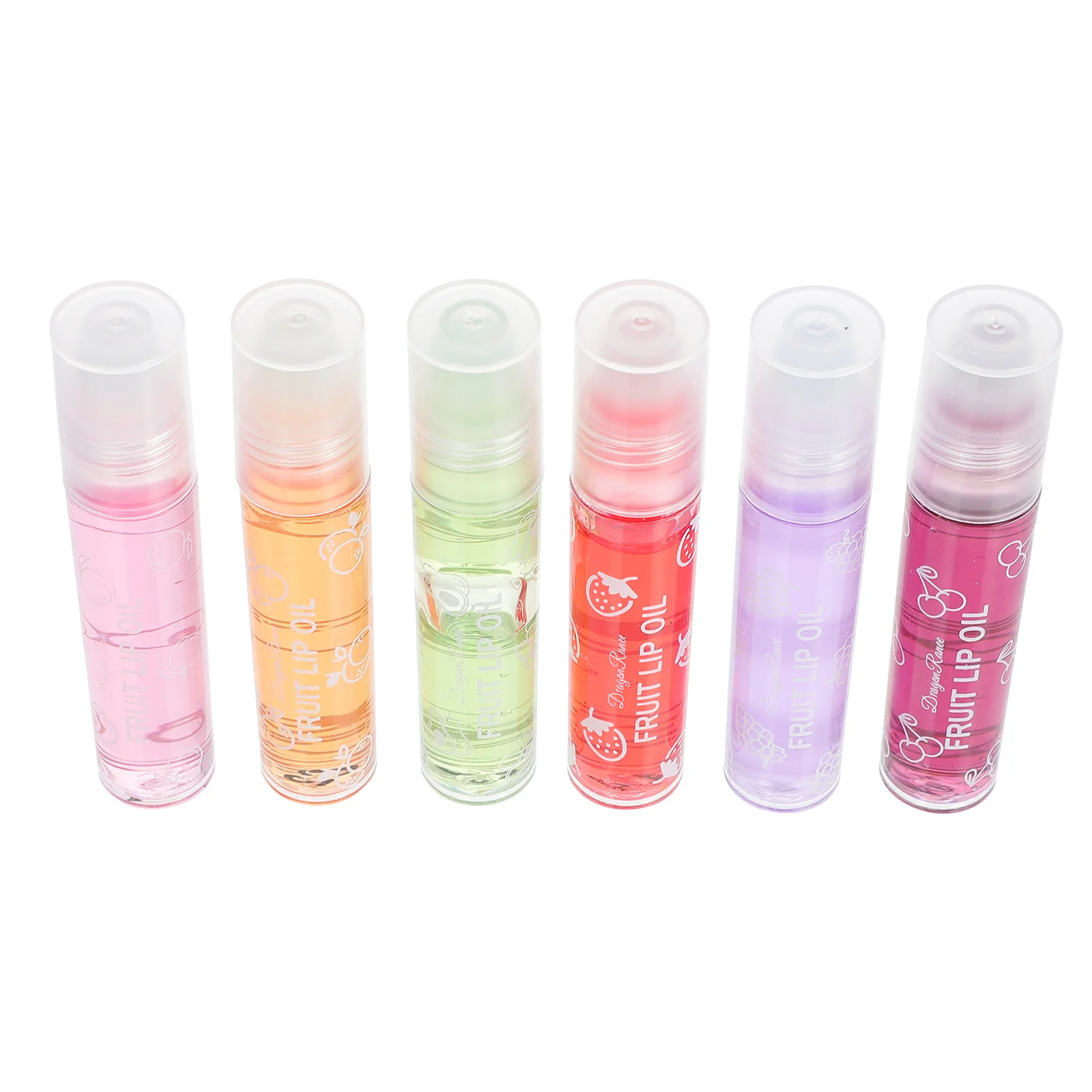

6 Pcs Lip Balm Fruit Pomade Oil Moisturizing Gloss Girls Chapstick Augmentation
