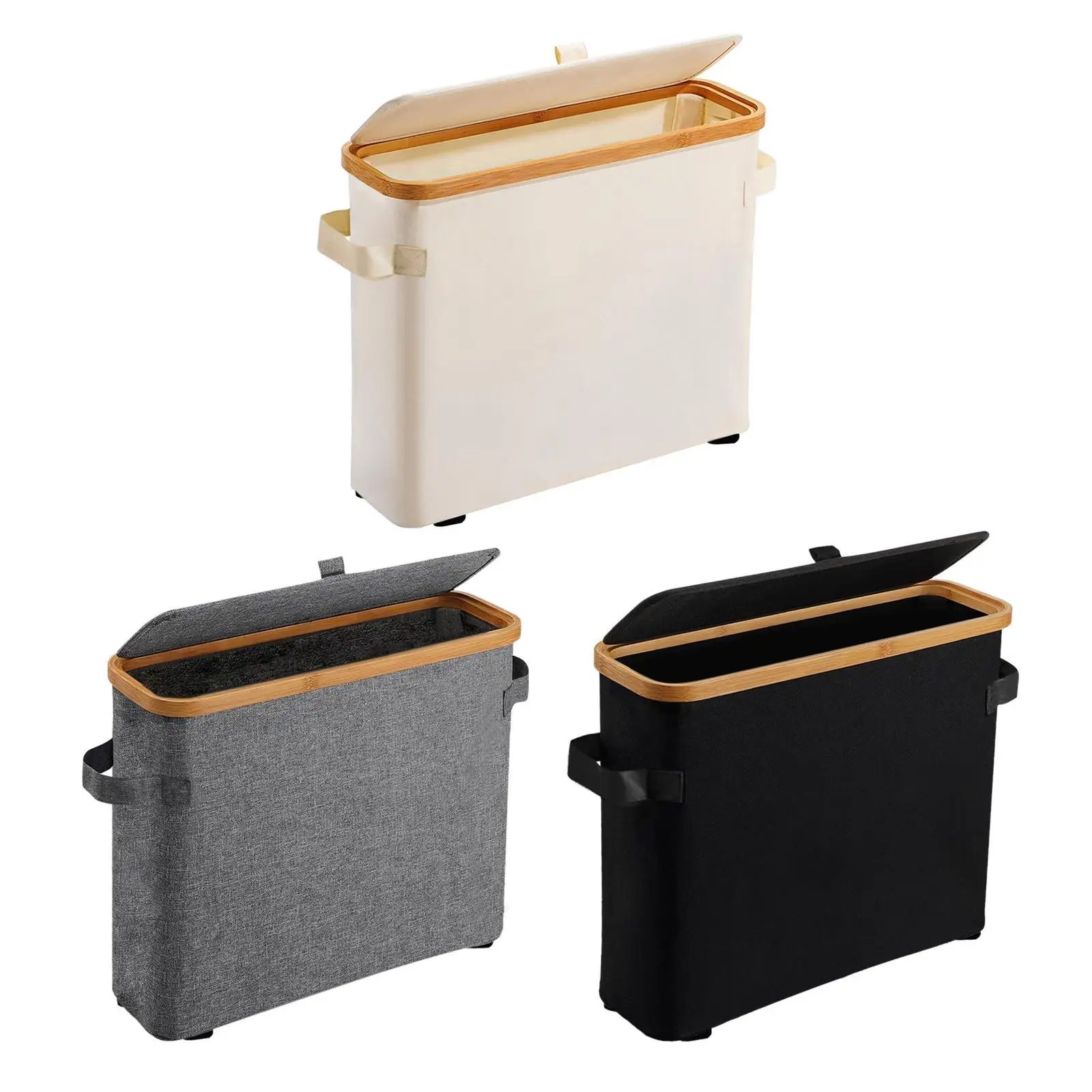 Бамбуковый ящик для хранения туалетной бумаги большой органайзер ванной комнаты