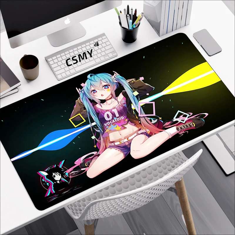 

Geoxor Moneko Mouse Pad Large Keyboard Mat Pc Gamer Gaming Accessories Desk Protector Mousepad Deskmat Mats Anime Mause Pads Xxl