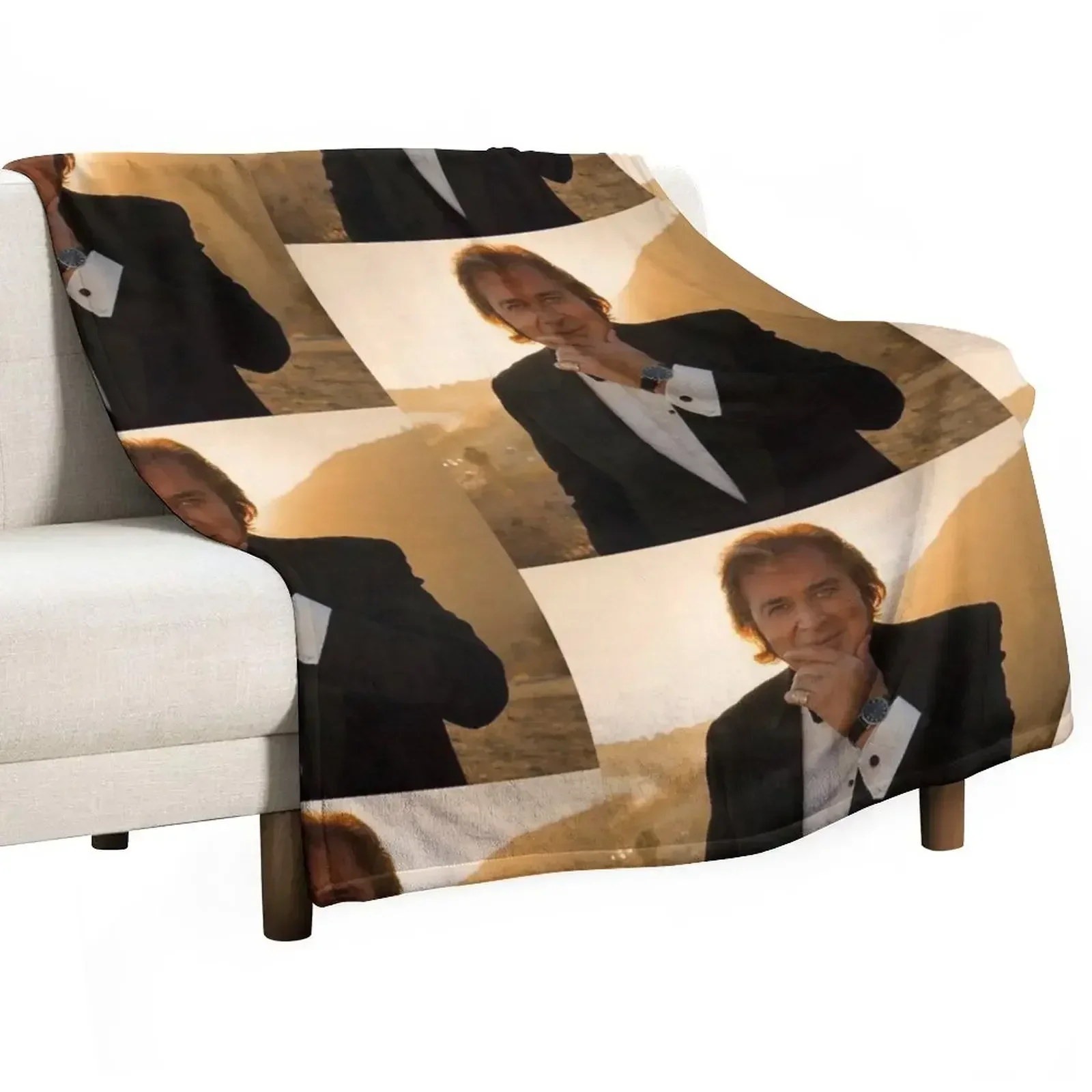 amar Engelbert to Humperdinck zoni tour Throw Blanket Plaid on the sofa manga For Decorative Sofa Furrys Blankets
