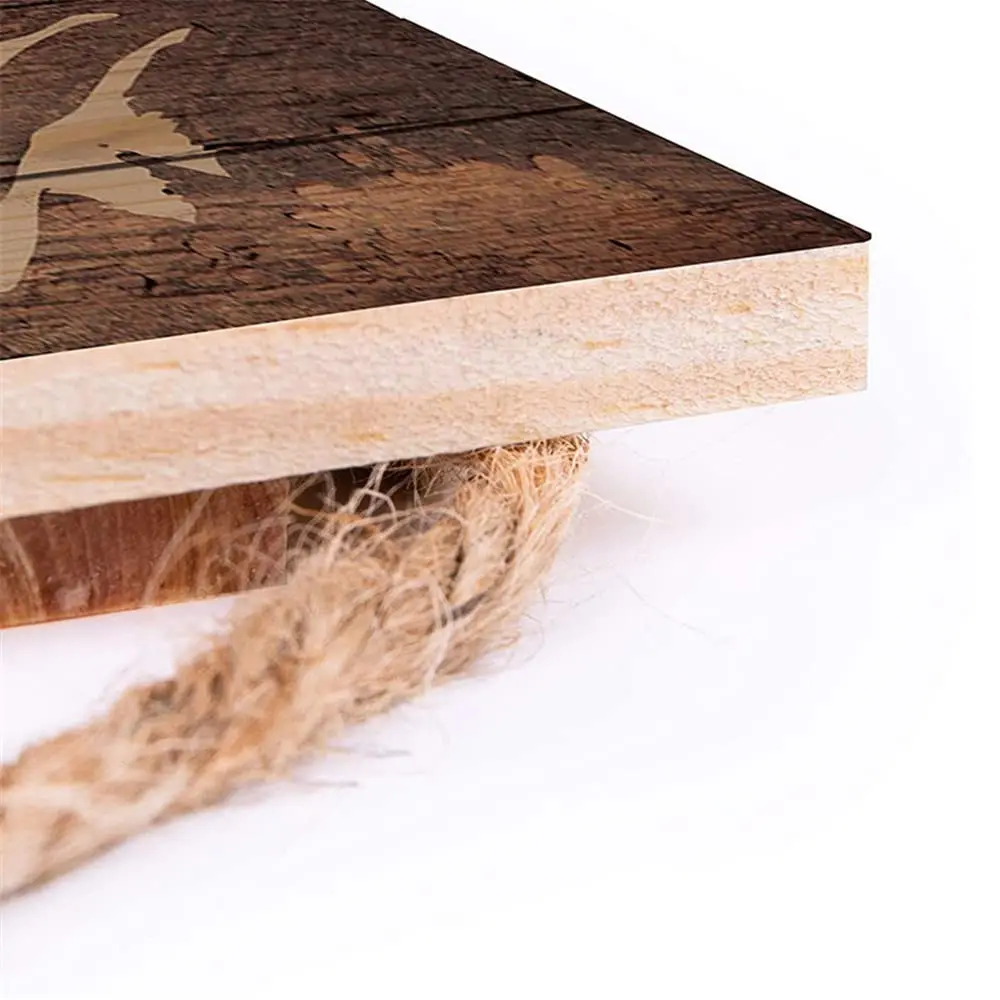 Деревянные Художественные плакаты с надписями if at first you dont flush