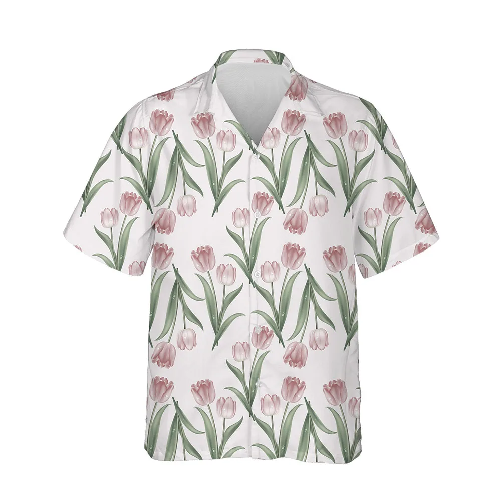 Jumeast New 3D Summer Shirts For Men Mens Hawaiian Shirt Short Sleeve Casual Fashion Breathable Streetwear Comfortable Blouses