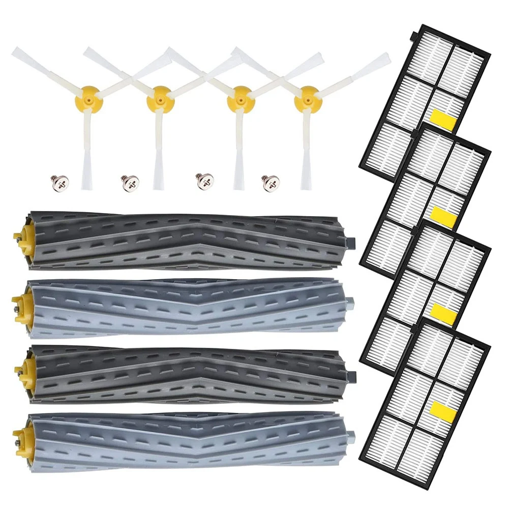 

Сменная роликовая щетка, боковые щетки, фильтры НЕРА Для iRobot Roomba 800, серии 870, 880, аксессуары для пылесоса