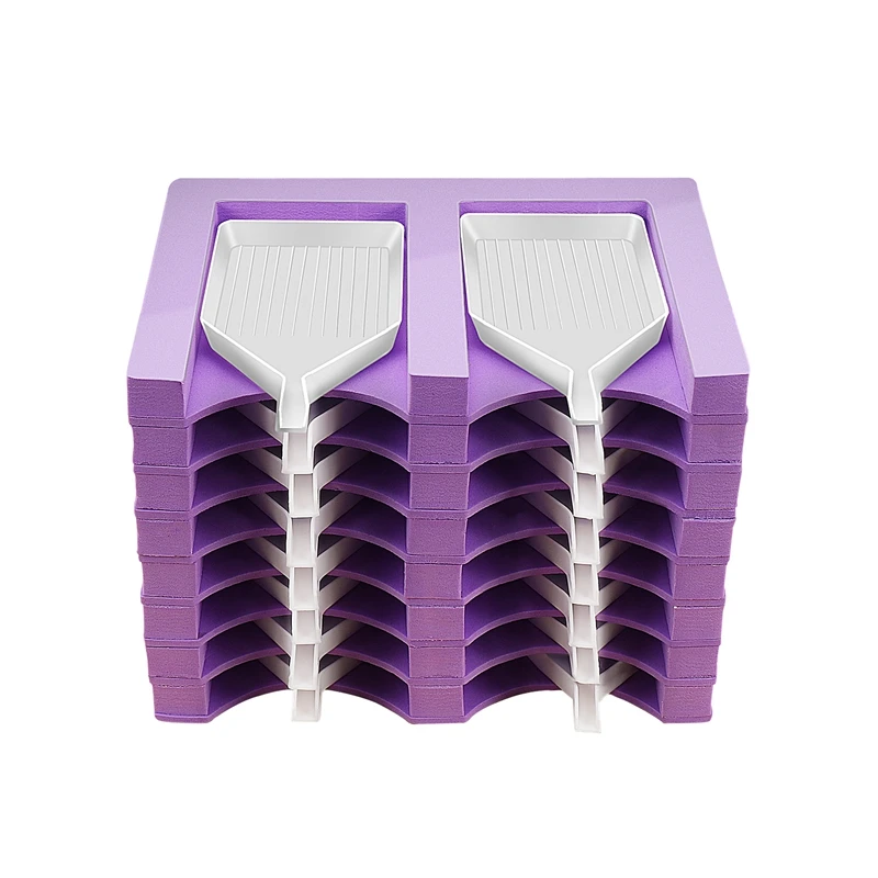 16 Слотов Лоток для алмазной живописи Органайзер Аксессуары Наборы инструментов