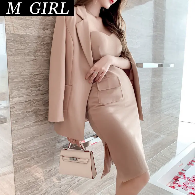 

M GIRLS new arrival women spring autumn england style long sleeve blazer temperament office lady casual simple wild blazer