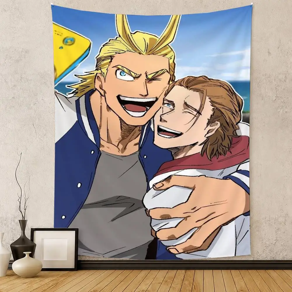 Фото Флаг A-All M-Might T-Toshinori Y-Yagi-AMTY с цифровой печатью для гаража, стены, улицы, декоративное украшение №4