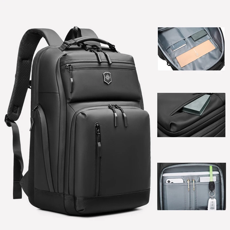 Waterproof Male Travel Laptop Fashion Packs Student Large-ca