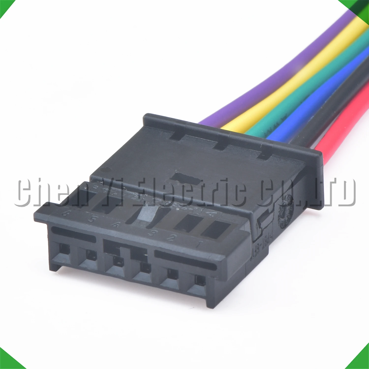 

6-контактный разъем освещения номерного знака багажника автомобиля, разъем жгута проводов рулевого колеса 1719684 -1 1703874 -1 4Б 0971978 Б